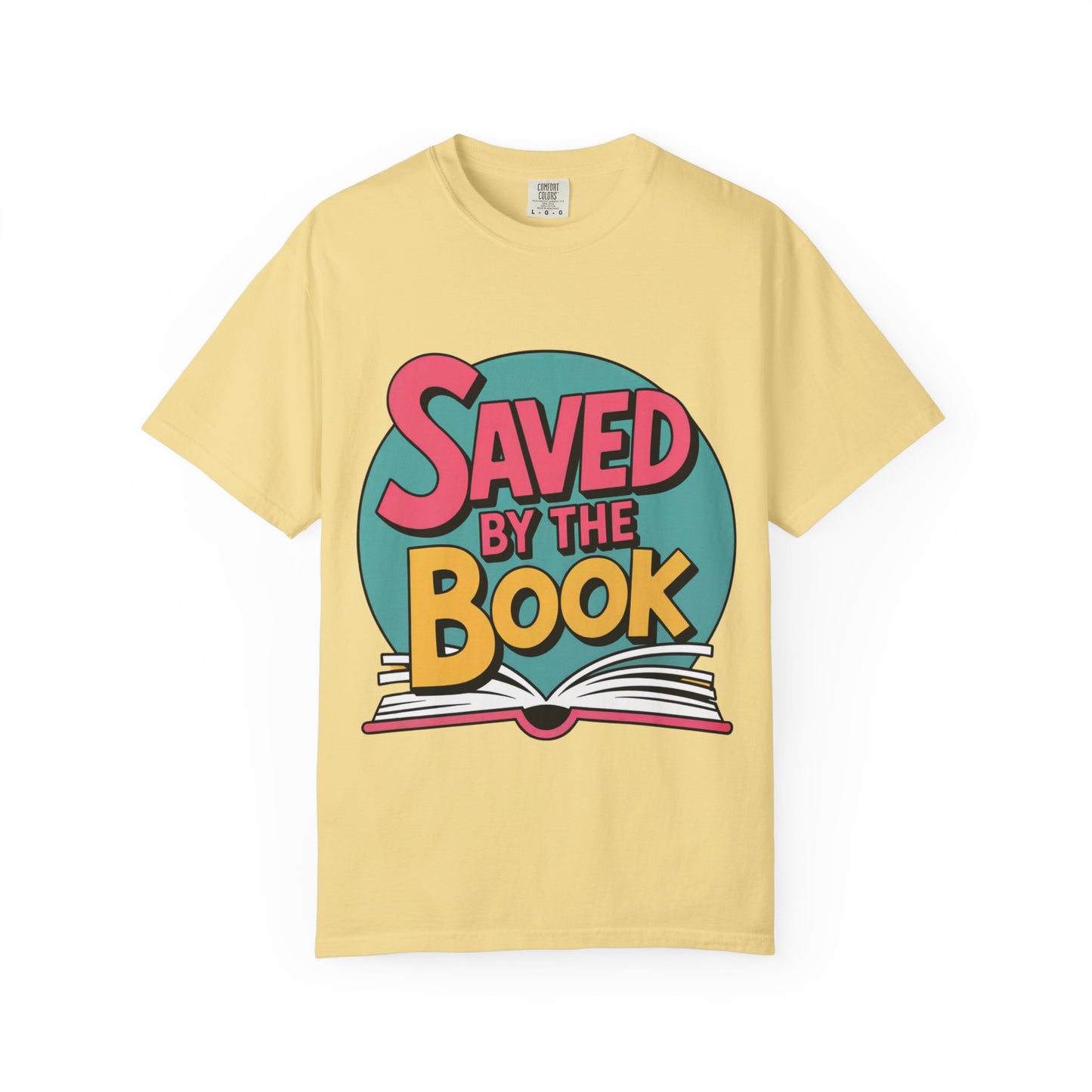 Saved by the Book T-Shirt, Book Lover Graphic Tee, BookTok Reader Shirt, Cute Reading T-Shirt, Library Lover Gift for Women
