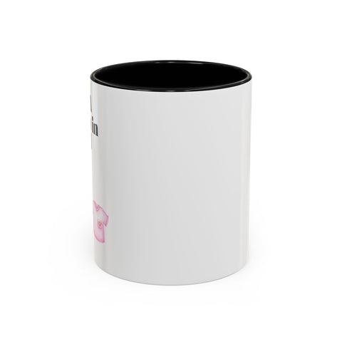 'I Am A Woman In STEM' Nurse Accent Coffee Mug