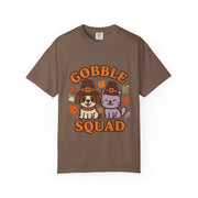 Thanksgiving Gobble Squad T-shirt, Unisex Tee for Pet Lovers, Fall Apparel, Thanksgiving Celebration, Cute Animal Shirt, Seasonal Gift