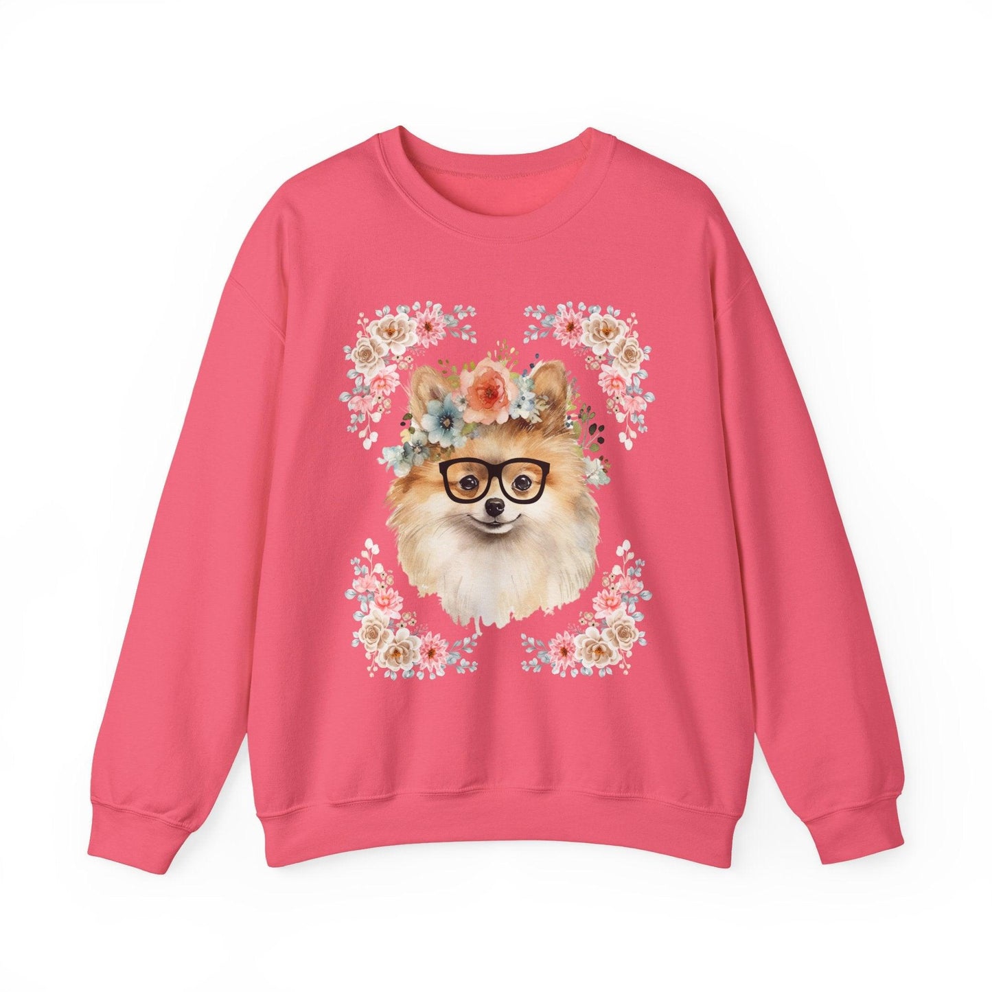 Geeky Goddess Pomeranian Unisex Crewneck Sweatshirt