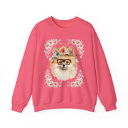 Geeky Goddess Pomeranian Unisex Crewneck Sweatshirt
