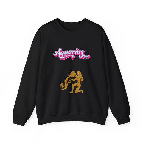 'Aquarius' Zodiac Unisex Crewneck Sweatshirt