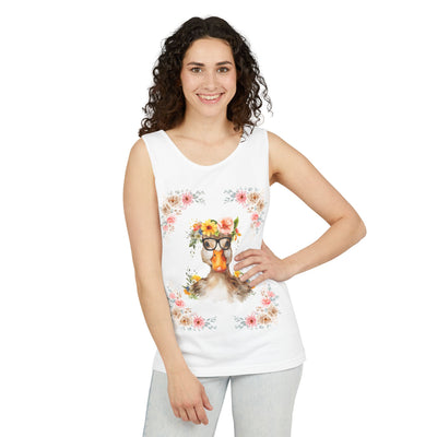 Geeky Goddess Duck Unisex Tank Top