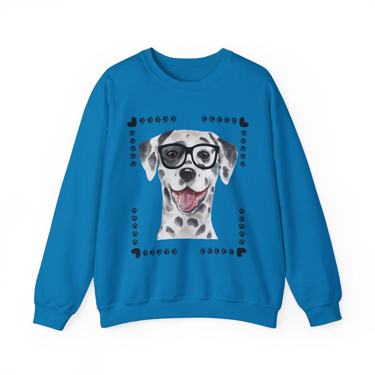 Geeky Good Dalmatian Unisex Crewneck Sweatshirt