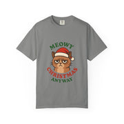 'Meowy Christmas Anyway' Unisex T-Shirt