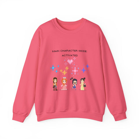 'Main Character Mode Activated' Unisex Crewneck Sweatshirt