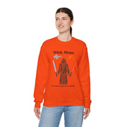 'Witch, Please. Too Much Magical To Handle.' Unisex Crewneck Sweatshirt