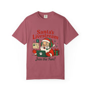 'Santa Livestream: Join the Fun! ' T-Shirt