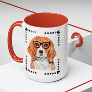 Geeky Good Beagle Accent Coffee Mug
