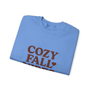 Cozy Fall Vibes Sweatshirt - Unisex Crewneck, Autumn Apparel, Perfect for Thanksgiving, Comfortable Gift, Casual Style