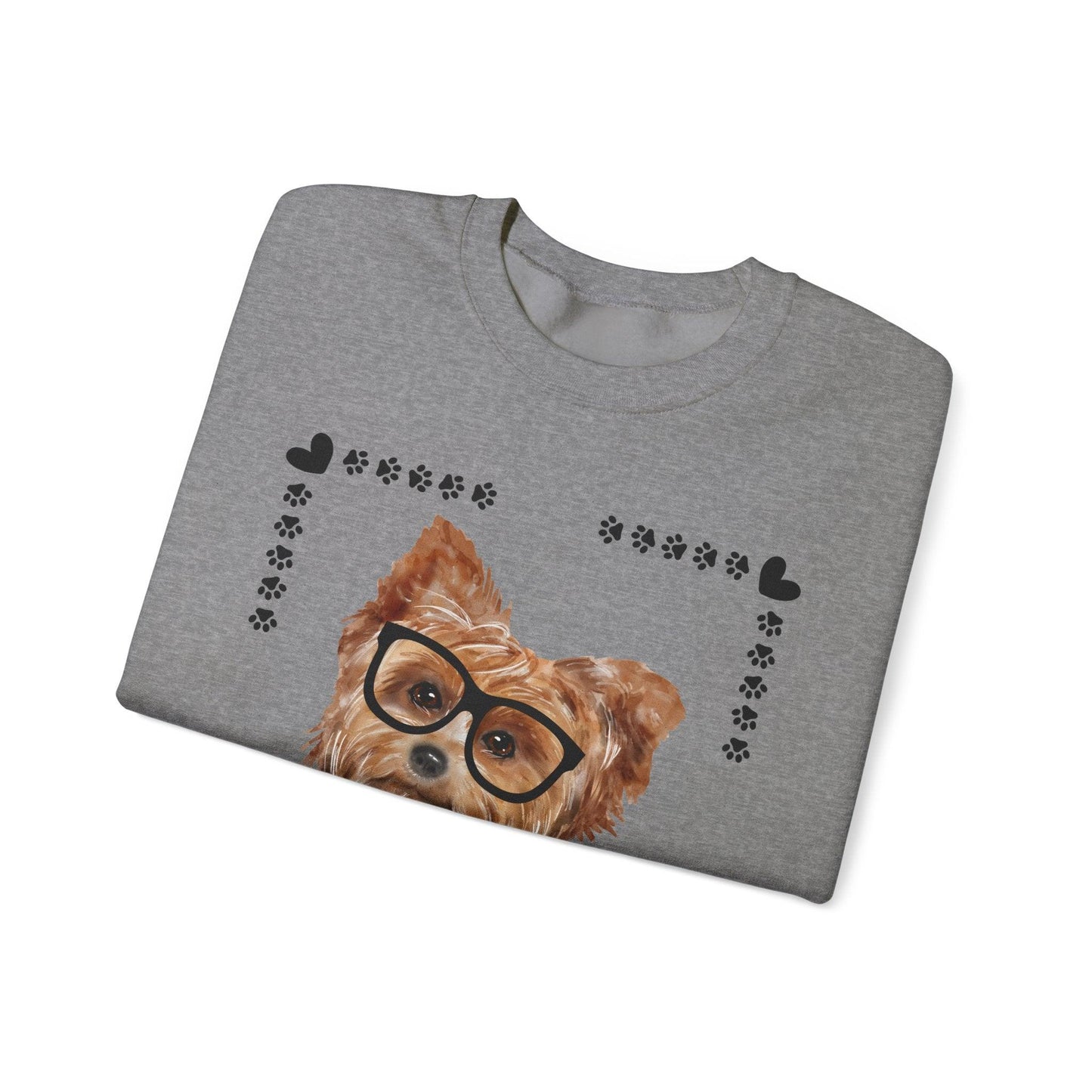 Geeky Good Yorkie Crewneck Sweatshirt