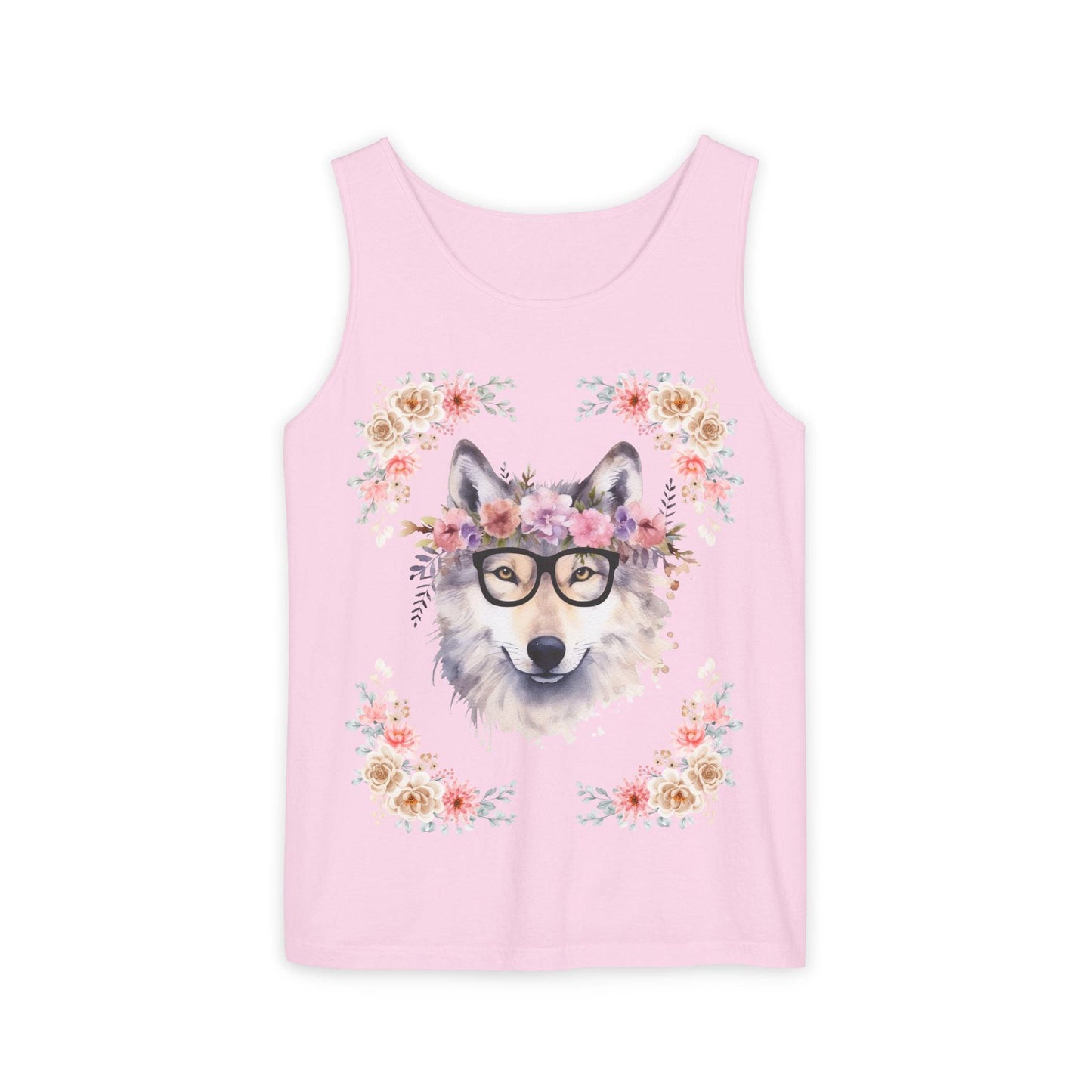 Geeky Goddess Wolf Unisex Tank Top