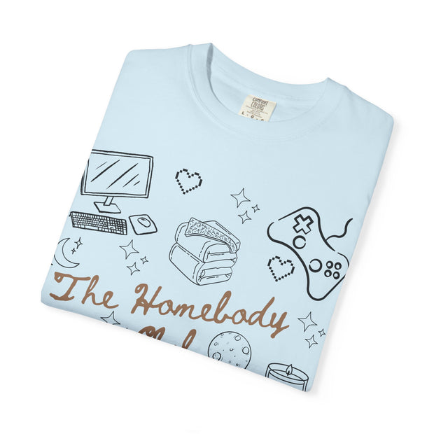 The Homebody Club T-Shirt | Cozy Vintage Style | Gift for Introverts | Home Lovers Tee | Cute Casual Wear | Relaxed Vibes Shirt