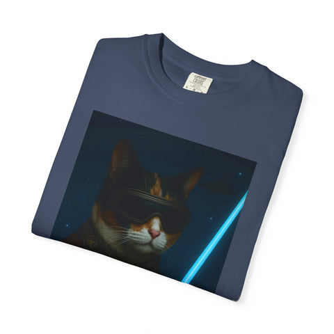 Star Paws Tricolored Cat Unisex T-Shirt