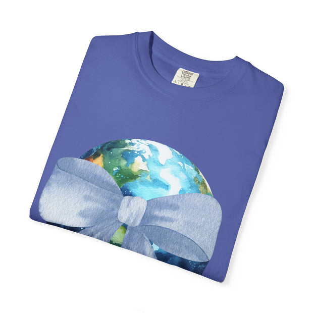 Earth Wrapped In A Bow Unisex T-Shirt