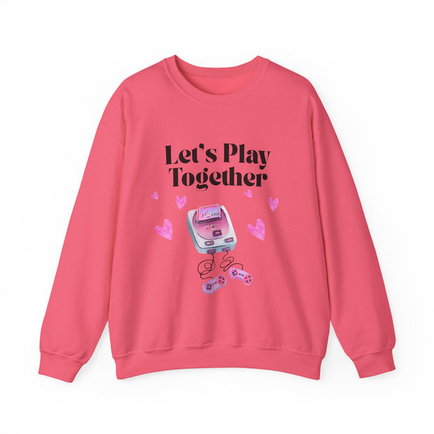 'Let's Play Together' Unisex Crewneck Sweatshirt