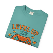 Gamer T-shirt - Level Up the Leftovers | Unisex Gaming Tee, Casual Wear, Game Night Shirt, Gift for Gamers, Funny Apparel