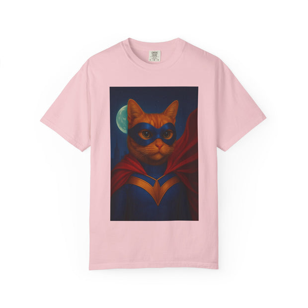 Superhero Orange Cat Unisex T-shirt