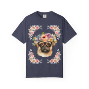 Geeky Goddess Pug Unisex T-Shirt