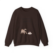 'Espawresso Yourself' Pug Crewneck Sweatshirt