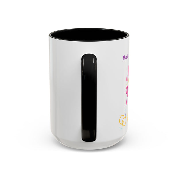 'Main Character Energy: Maid of Honor' Accent Coffee Mug
