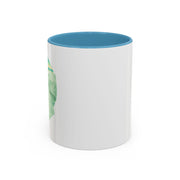 Green Planet Wrapped In A Bow Accent Coffee Mug
