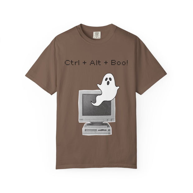'Ctrl + Alt + Boo!' Unisex T-shirt