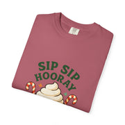 'Sip Sip Hooray' Holiday Unisex T-shirt