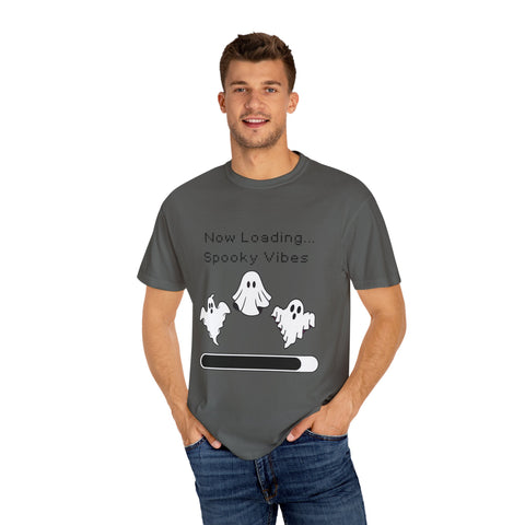 'Now Loading...Spooky Vibes' Unisex T-Shirt