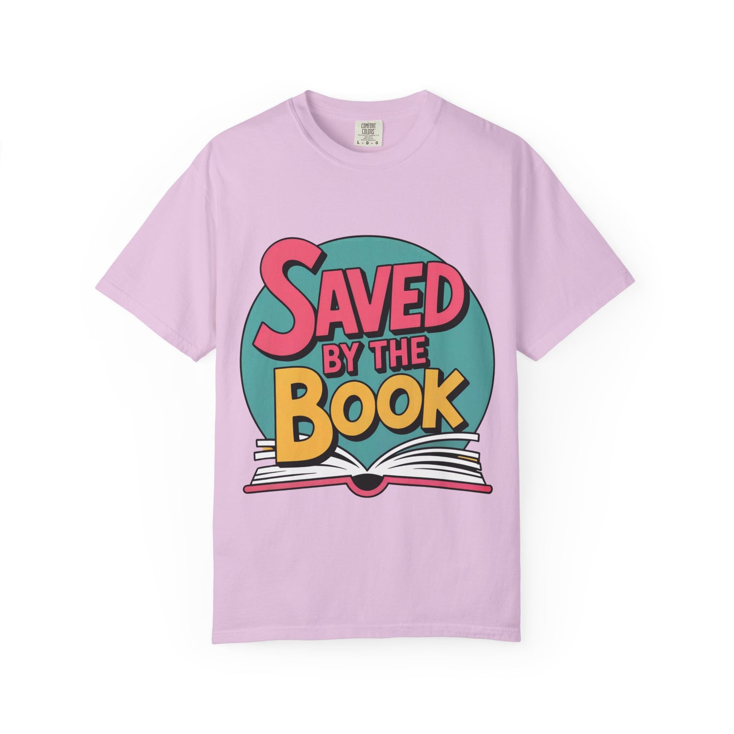 Saved by the Book T-Shirt, Book Lover Graphic Tee, BookTok Reader Shirt, Cute Reading T-Shirt, Library Lover Gift for Women