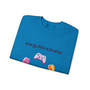 'Energy Drink Activated' Unisex Crewneck Sweatshirt