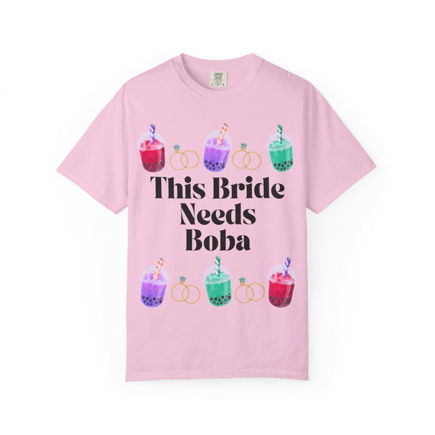 'The Bride Needs Boba' Unisex T-Shirt