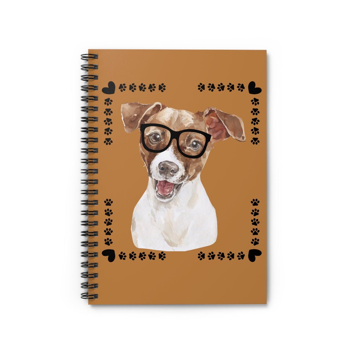 Geeky Good Jack Russell Spiral Notebook