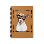 Geeky Good Jack Russell Spiral Notebook