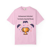 'Achievement Unlocked Haunted House' Unisex T-Shirt