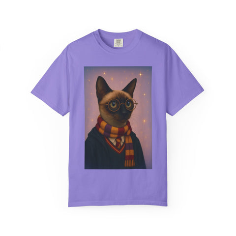 Pawgwarts Siamese Cat Unisex T-Shirt
