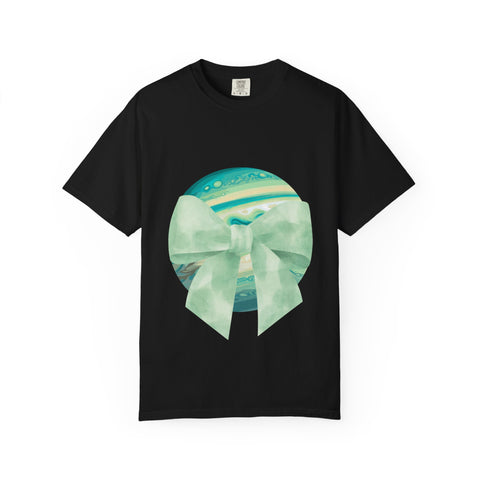 Green Planet Wrapped In A Bow Unisex T-Shirt