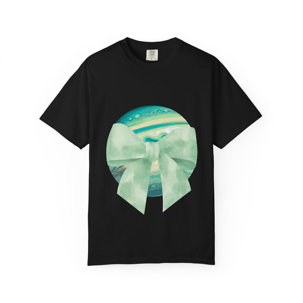 Green Planet Wrapped In A Bow Unisex T-Shirt