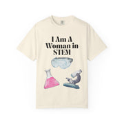 'I Am A Woman In STEM' Scientist Unisex T-shirt