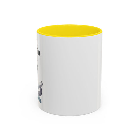 'I Am A Woman In STEM' Scientist Accent Coffee Mug