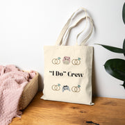 ''I Do' Crew' Cotton Canvas Tote Bag