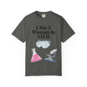 'I Am A Woman In STEM' Scientist Unisex T-shirt