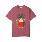 'Sip Sip Hooray' Holiday Unisex T-shirt