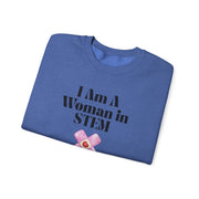 'I Am A Woman In STEM' Nurse Unisex Crewneck Sweatshirt