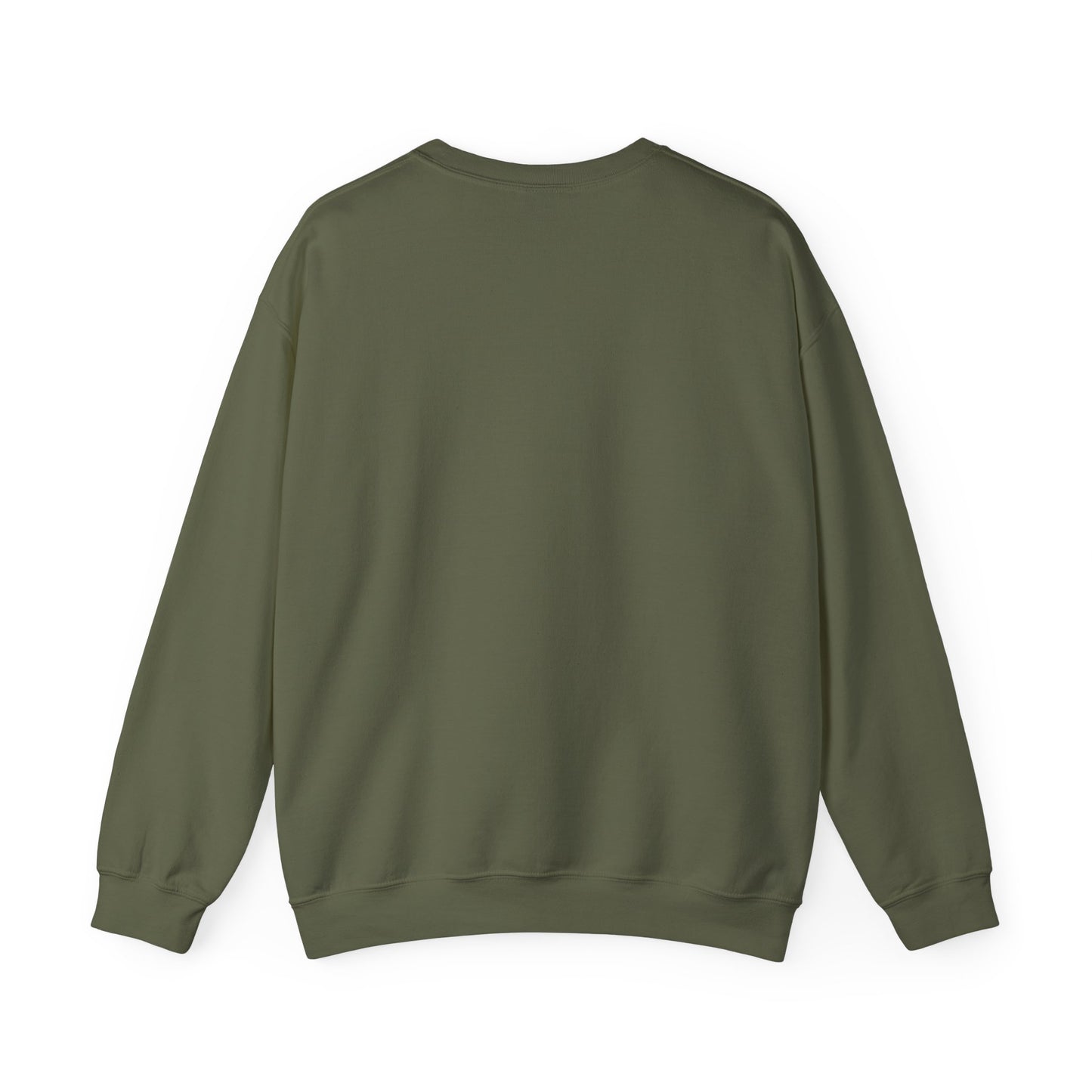 Pumpkin and Ghosts Crewneck Sweatshirt | Halloween Pumpkin Ghost Illustration