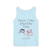 'Player 2 Has Joined the Party' 'Est. 2025' Unisex Tank Top
