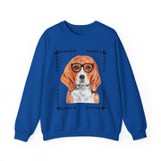 Geeky Good Beagle Unisex Crewneck Sweatshirt