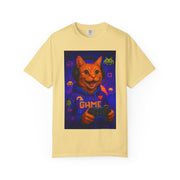 Game On Orange Cat Unisex T-Shirt