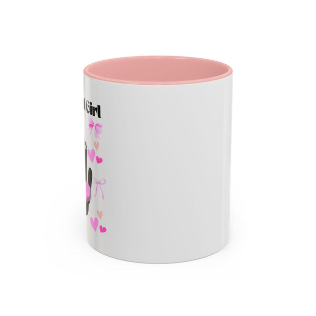 'Meowgical Girl' Accent Coffee Mug