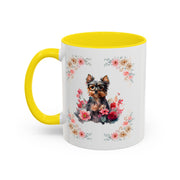 Geeky Goddess Yorkie Accent Coffee Mug